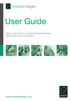 Emerald User Guide 2014.indd