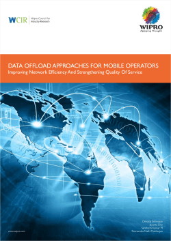 Data Offload Approaches for Mobile Operators