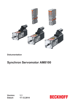 Synchron Servomotor AM8100