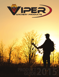 Catalog - Viper Archery Products