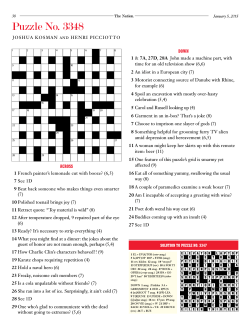 Puzzle No. 3348