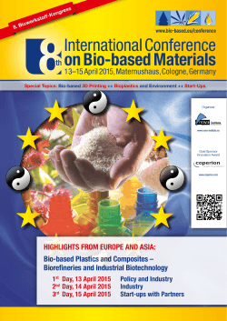 International Conference on Bio-based Materials