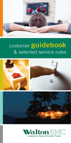 Customer Guidebook .