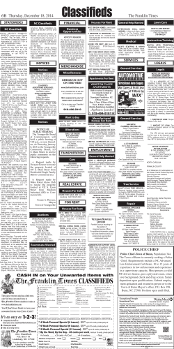 ft classifieds 121814