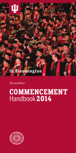 Commencement Handbook