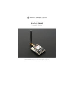 PDF - Adafruit Learning System