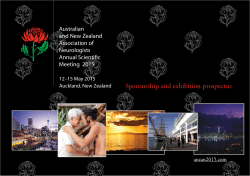 Sponsorship and exhibition prospectus