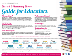 Guide for Educators