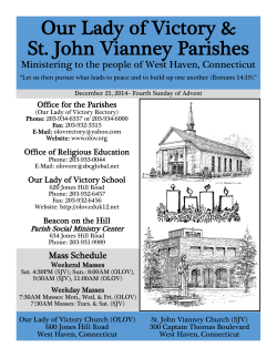 Our Lady of Victory & St. John Vianney Parishes - E
