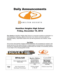 12/19 - Hamilton Heights Schools