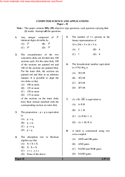 IBPS IT Officer scale I and II model question paper 4