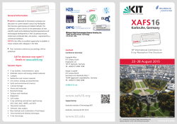 here - the XAFS16 conference home page