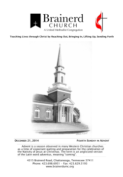 December 21, 2014 - Brainerd United Methodist Church