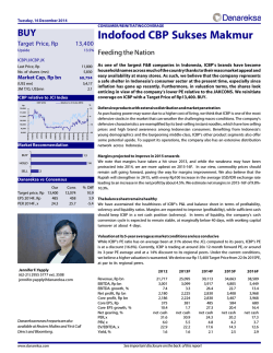 Indofood CBP Sukses Makmur - Danareksa Sekuritas Online Trading