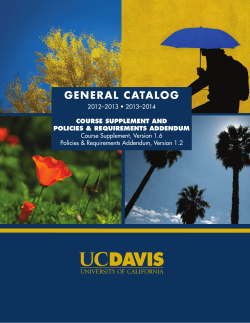 Version 1.6 - General Catalog