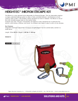 heightec® Micron Escape Kit