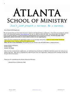 register - Atlanta Dream Center School of Ministry