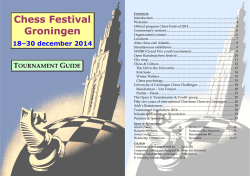 Programmaboek / Tournament Guide