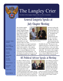 pdf FORMAT - Langley Chapter, Air Force Association