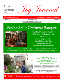 View the latest issue of the JOY Journal