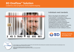 BD OneFlow™ Solution: Leukemia and lymphoma
