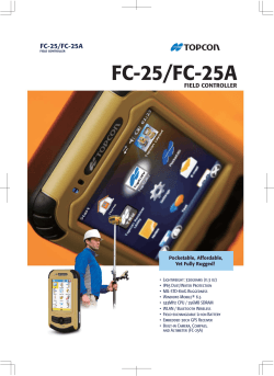FC25 FC25A Brochure
