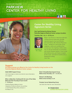 Read our newsletter Health and wellness means