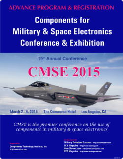 CMSE - Components Technology Institute, Inc.
