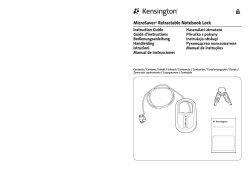 Kensington 64538EU MicroSaver Retractable Notebook Lock