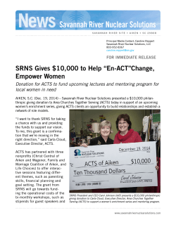 SRNS Gives $10000 to Help “En