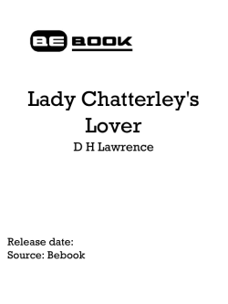 Lady Chatterley's Lover - Lawrence D.H.