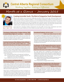 the January 2014 Month-at-a-Glance