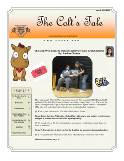 Colt's Tale Issue 1, 2014-2015 available here