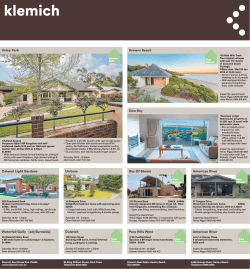 Saturdays Ad - Klemich Real Estate