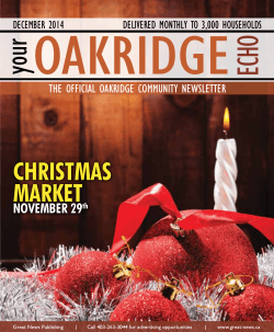 Oakridge - Great News Publishing