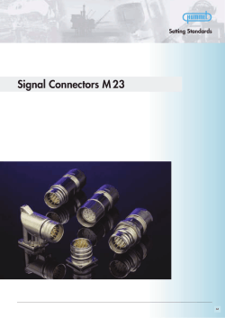 Signal Connectors M 23