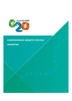 Comprehensive Growth Strategy - Argentina