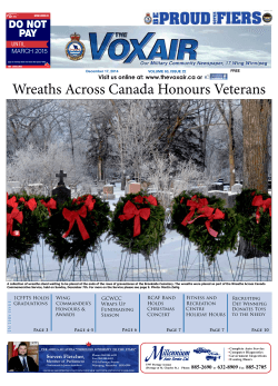 Wreaths Across Canada Honours Veterans