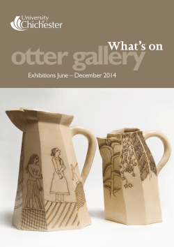 Events at the Otter Gallery June