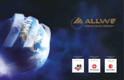 Presentation - Allwe foreign trade company