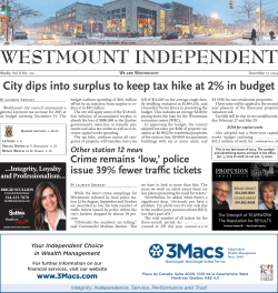 December 17 - Westmount Independent