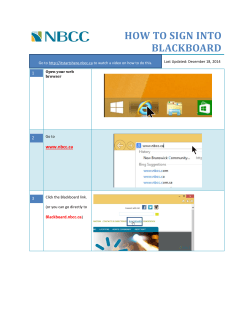 How to sign into blackboard