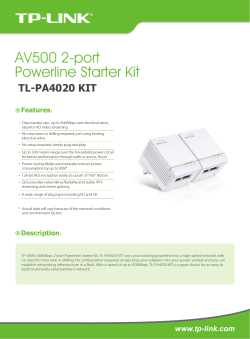 TL-PA4020 KIT(UK) 1.0 - TP-Link