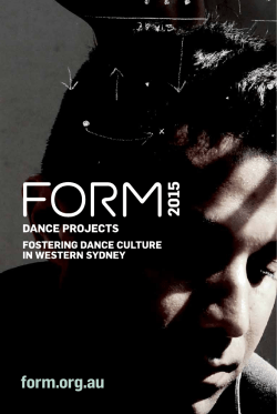 form.org.au - FORM Dance Projects