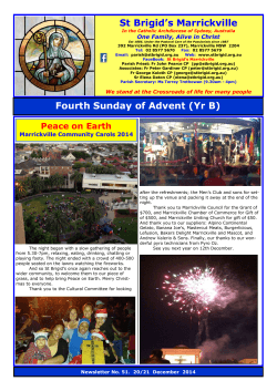 Weekend of 20th and 21st December
