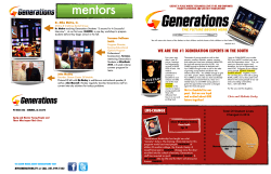 Generations Newletter Vol 2