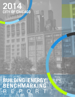2014 City of Chicago Building Energy Benchmarking Report
