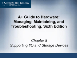 A+ Guide to Hardware: Managing, Maintaining, and Troubleshooting