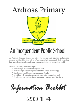 Ardross Information Book 2014