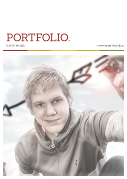 PDF Portfolio - Martin Haindl